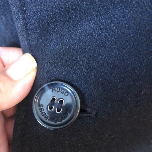 HUGO BOSS navy winter coat size small - Picture 8 of 16